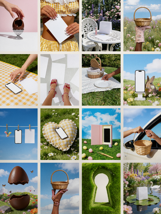 Spring Easter Scene Kit