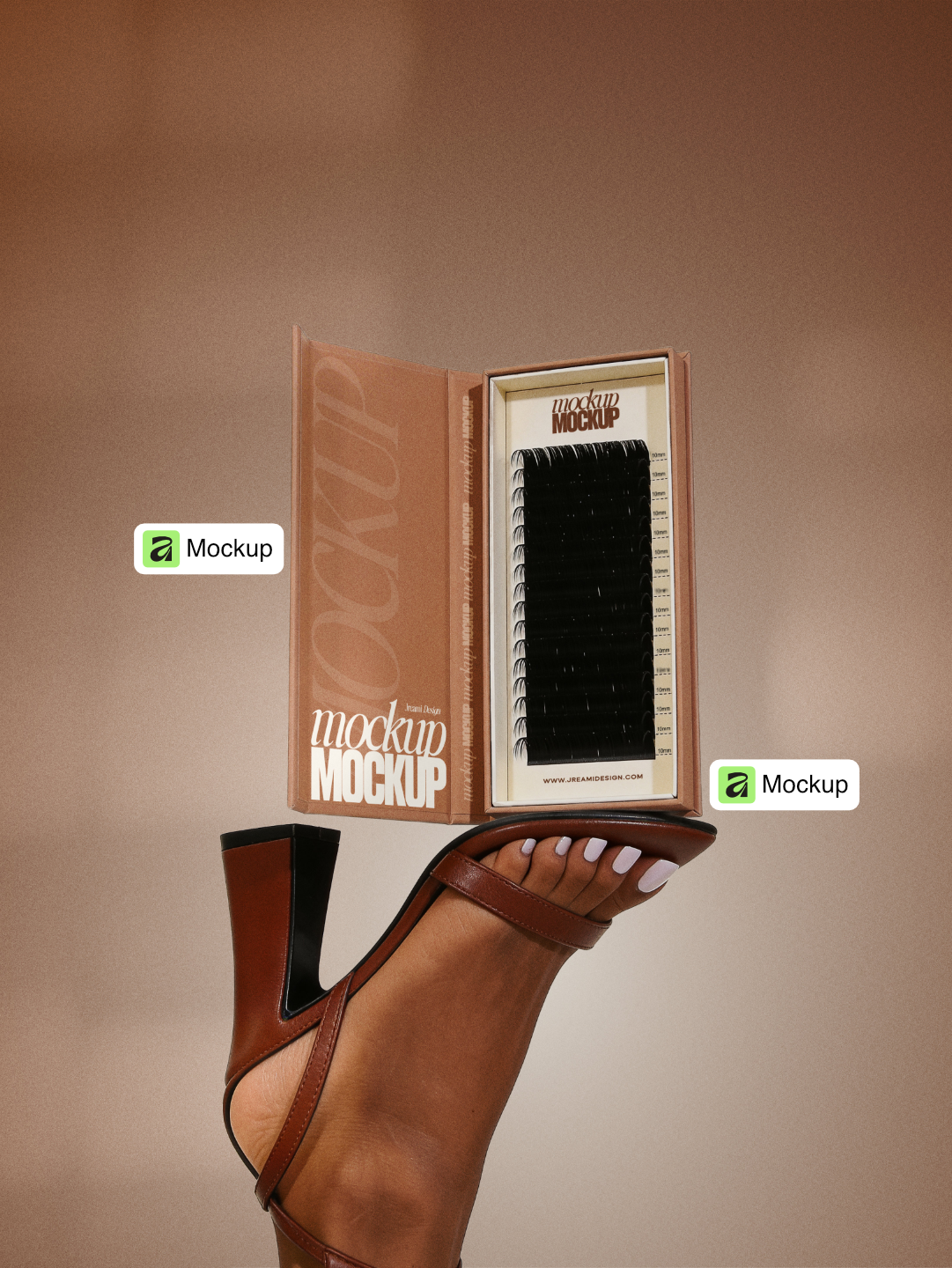 Luxe Lash Packaging Affinity Mockup Collection