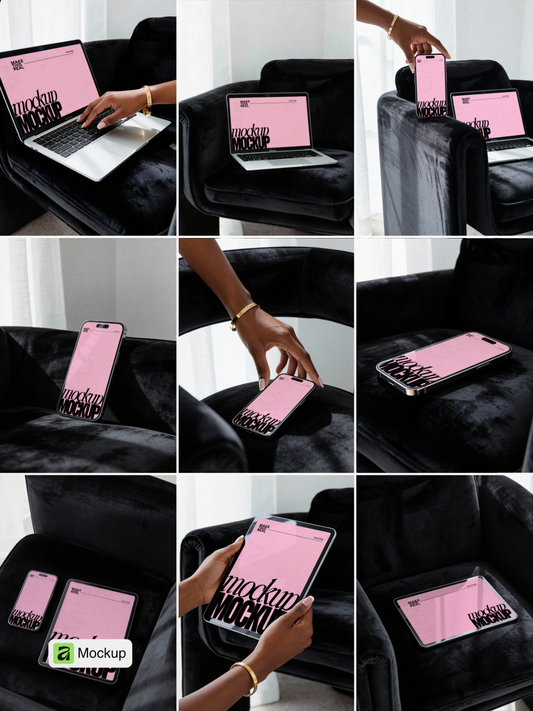 Noir Device Affinity Mockup Collection